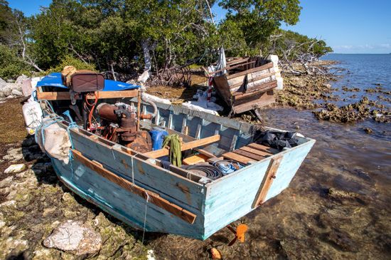 Empty Rafts Left Stranded Harry Harris Editorial Stock Photo - Stock ...
