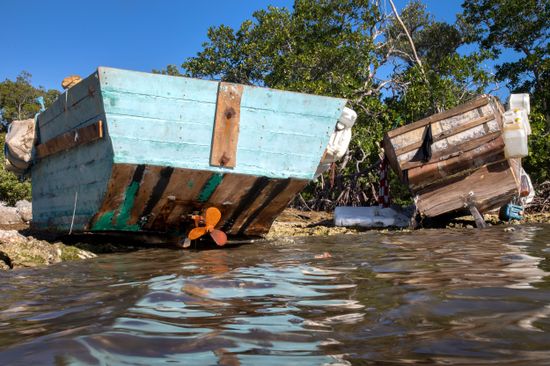 Empty Rafts Left Stranded Harry Harris Editorial Stock Photo - Stock ...