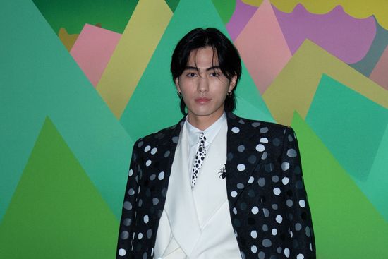 Ohira Shuzo Attending Louis Vuitton Menswear Editorial Stock Photo ...