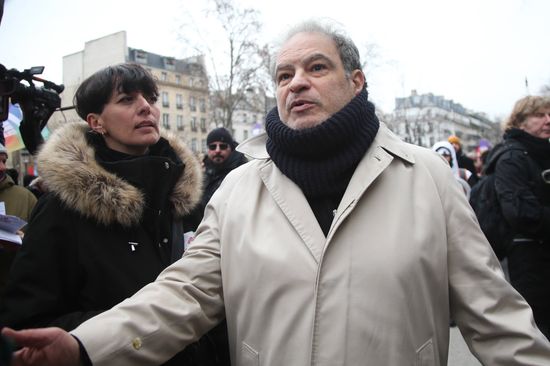 French Comedian Actor Raphael Mezrahi Takes Editorial Stock Photo ...