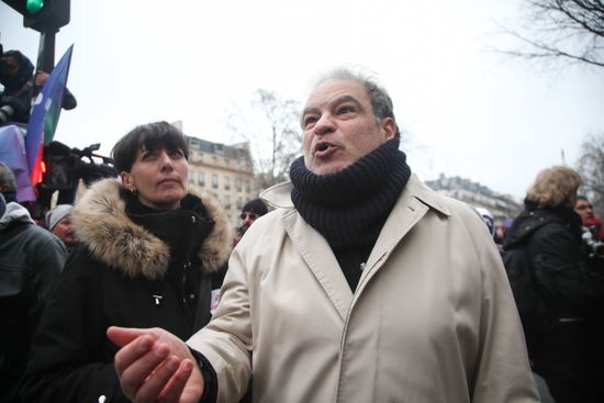 French Comedian Actor Raphael Mezrahi Takes Editorial Stock Photo ...