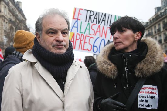 French Comedian Actor Raphael Mezrahi Takes Editorial Stock Photo ...