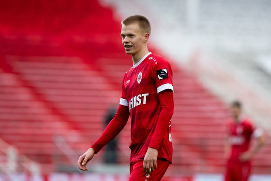 Antwerps Arthur Vermeeren Pictured During Soccer Editorial Stock Photo ...