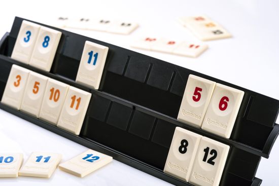 Rummikub Tiles Rack Concept Game Play Editorial Stock Photo - Stock ...