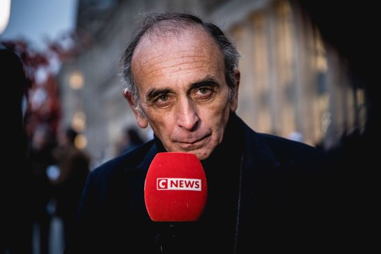 Eric Zemmour Guillaume Peltier Nicolas Bay Editorial Stock Photo ...