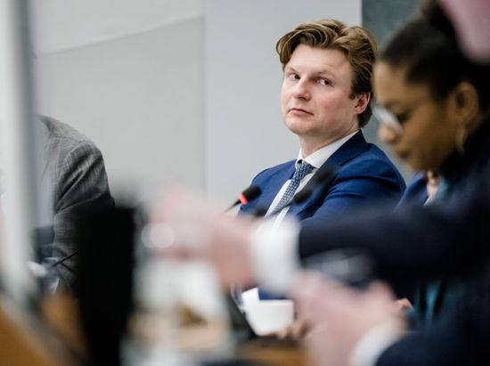 Hague Ruben Brekelmans Vvd During Committee Editorial Stock Photo ...