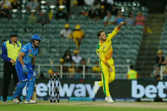 Kyle Simmonds Joburg Super Kings Bowls Editorial Stock Photo - Stock ...