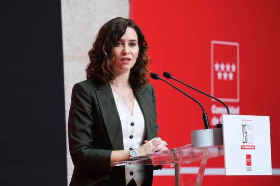 President Community Madrid Isabel Diaz Ayuso Editorial Stock Photo ...