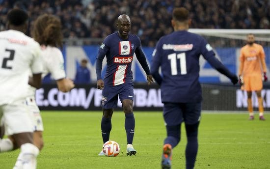 Danilo Pereira Psg During French Cup Editorial Stock Photo - Stock ...