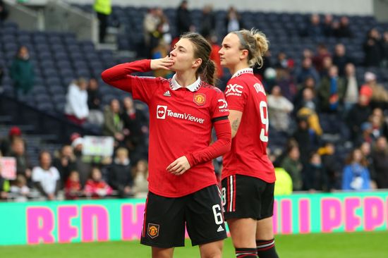 Hannah Blundell Manchester United Martha Thomas Editorial Stock Photo ...