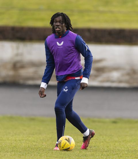 Rangers B Team Defender Johnly Yfeko Editorial Stock Photo - Stock ...