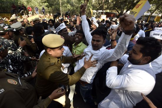 Members Aap Aam Aadmi Party Outside Editorial Stock Photo - Stock Image ...