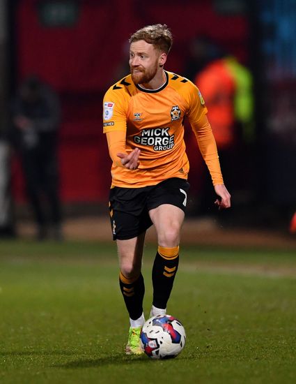 James Brophy Cambridge United Editorial Stock Photo - Stock Image ...