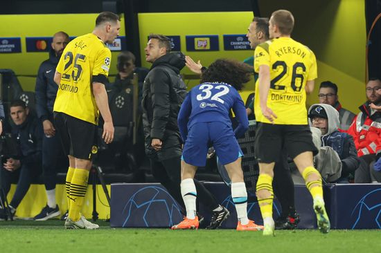 Niklas Sule Borussia Dortmund Cesar Azpilicueta Editorial Stock Photo ...