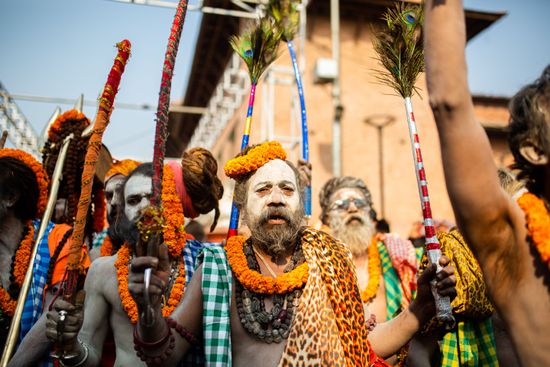 Naga Baba Holy Saints Hindu Mythology Editorial Stock Photo - Stock ...