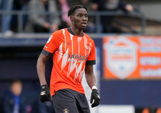 Elijah Adebayo Luton Town Editorial Stock Photo - Stock Image ...