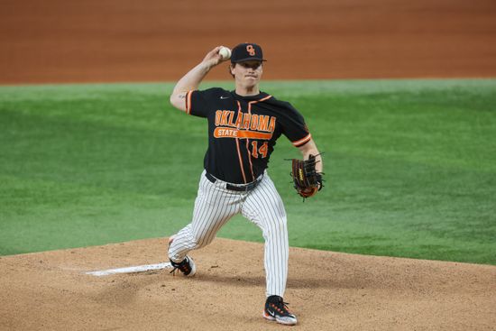 Cowboys Pitcher Bayden Root 14 Works Editorial Stock Photo - Stock ...