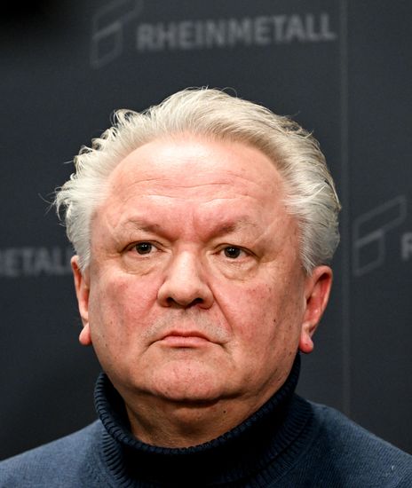 Armin Papperger Ceo German Defense Automotive Editorial Stock Photo ...