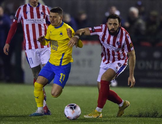 James Mcshane Ed Harris Dorking Wanderers Editorial Stock Photo - Stock ...