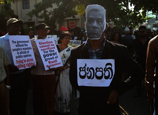 Antigovernment Protesters Take Part Demonstration Urging Editorial ...