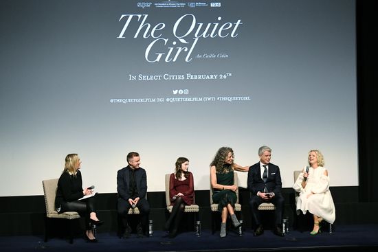 Colm Bairead Writer Producer Catherine Clinch Editorial Stock Photo ...