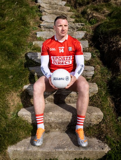 Pictured Cork Senior Footballer Brian Hurley Editorial Stock Photo