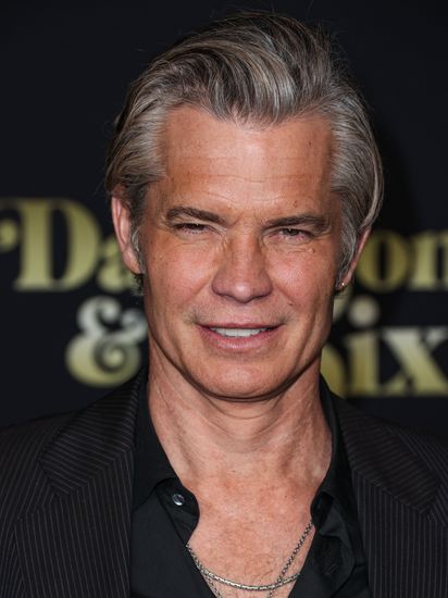 American Actor Timothy Olyphant Arrives Los Editorial Stock Photo ...