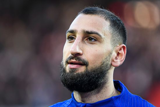 Gianluigi Donnarumma Goalkeeper During Public Training Editorial Stock ...