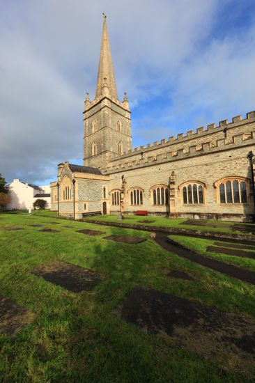 Saint Columban Cathedral St Columbs Cathedral Editorial Stock Photo ...