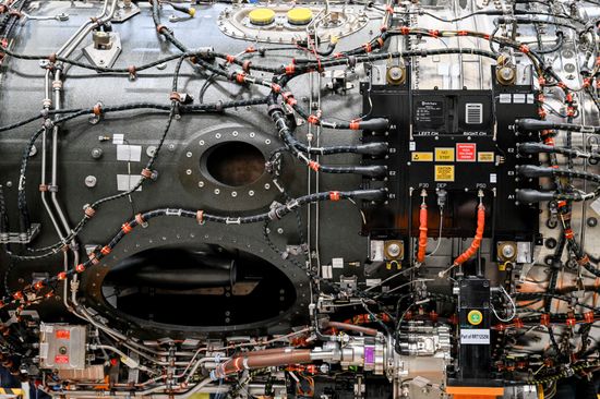 Br700 Turbofan Engine Rollsroyce Plant Dahlewitz Editorial Stock Photo ...