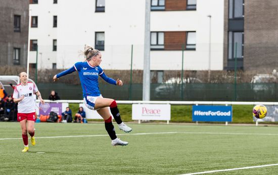Rangers Womens Forward Brogan Hay Scores Editorial Stock Photo - Stock ...
