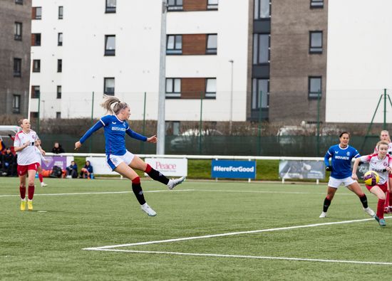 Rangers Womens Forward Brogan Hay Scores Editorial Stock Photo - Stock ...