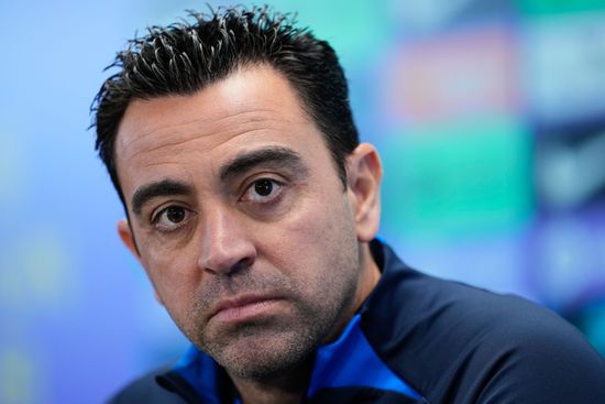 Fc Barcelonas Head Coach Xavi Hernandez Editorial Stock Photo - Stock ...