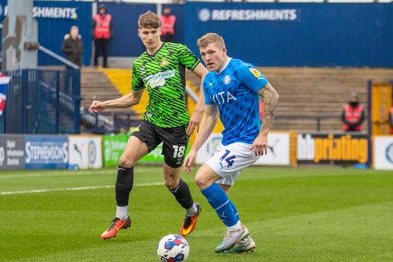 Will Collar 14 Stockport County Challenged Editorial Stock Photo ...