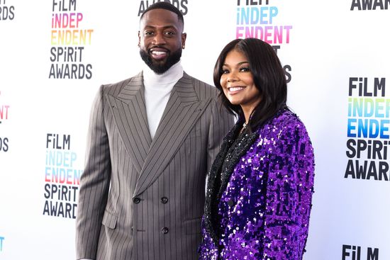 Dwyane Wade Wife Gabrielle Union Arrive Editorial Stock Photo - Stock ...