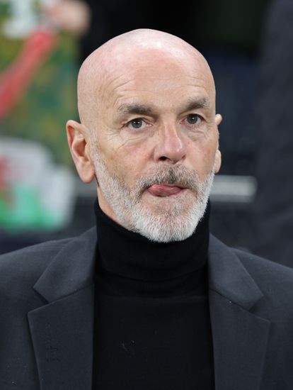 Stefano Pioli Head Coach Ac Milan Editorial Stock Photo - Stock Image