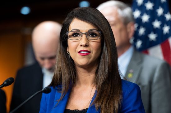 Us Representative Lauren Boebert Rco Speaking Editorial Stock Photo ...