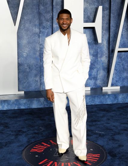 Usher Arrives 2023 Vanity Fair Oscar Editorial Stock Photo - Stock ...