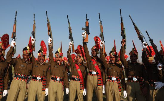 New Recruits Indian Border Security Force Editorial Stock Photo - Stock ...