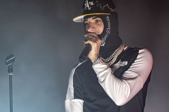 Italian Raphip Hop Singer Shiva During Editorial Stock Photo - Stock ...