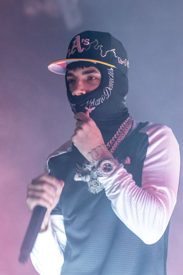 Italian Raphip Hop Singer Shiva During Editorial Stock Photo - Stock ...