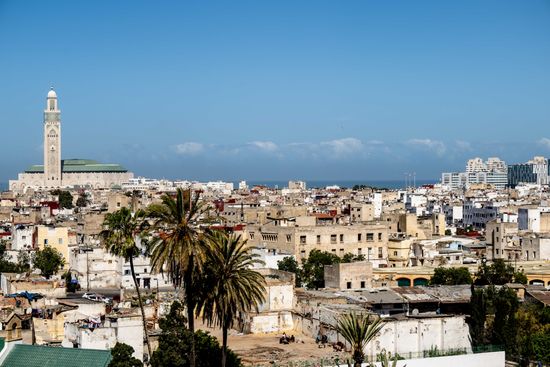 Hassan Ii Mosque Worlds 2nd Tallest Editorial Stock Photo - Stock Image ...