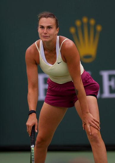 Aryna Sabalenka Belarus Frustrated Editorial Stock Photo - Stock Image ...