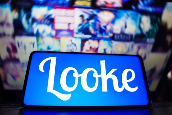 This Photo Illustration Looke Logo Displayed Editorial Stock Photo ...