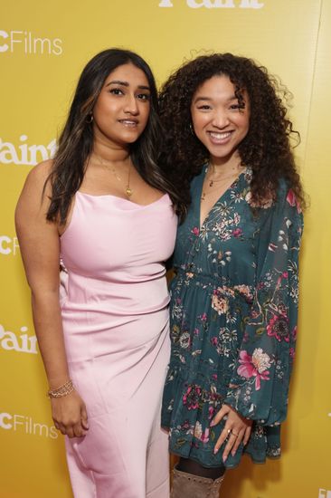 Anusha Angur Left Gabrielle Elyse Attend Editorial Stock Photo - Stock