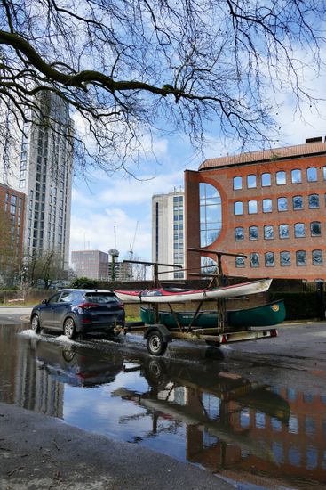 roads-outside-environment-agency-head-office-editorial-stock-photo