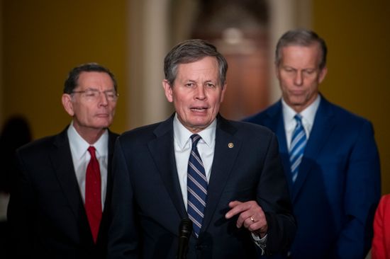 United States Senator Steve Daines Republican Editorial Stock Photo ...