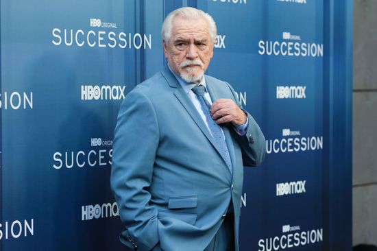 British Actor Brian Cox Attends Hbo Editorial Stock Photo - Stock Image