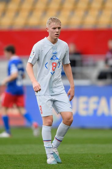 Hakon Arnar Haraldsson During Uefa Euro Editorial Stock Photo - Stock ...