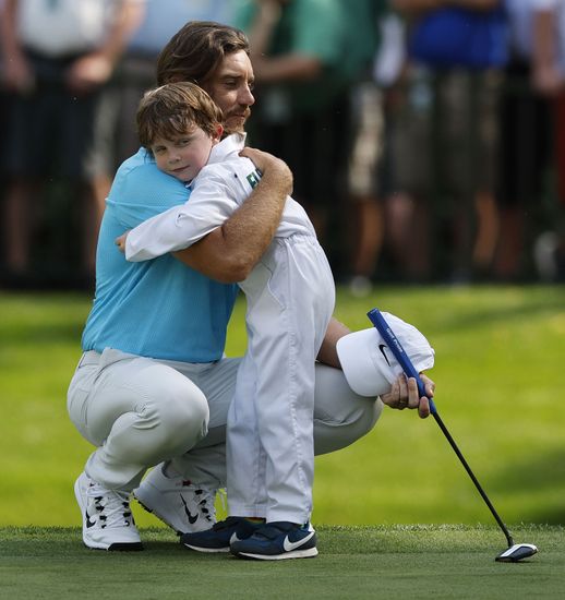 Tommy Fleetwood England Hugs His Son Editorial Stock Photo - Stock 